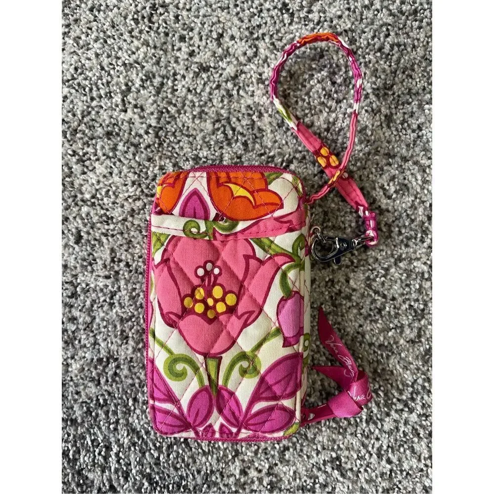 Vera Bradley Zip Zip Wallet Lilli Bell Pattern - Picture 3 of 3